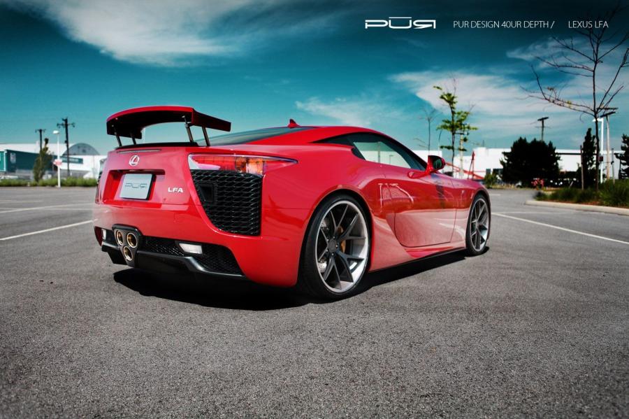  Lexus LF-A by PUR Design 2012 года  (фото 9 из 24)